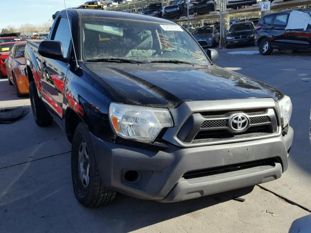 5TFNX4CN9DX026500 - 2013 TOYOTA TACOMA BLACK photo 1