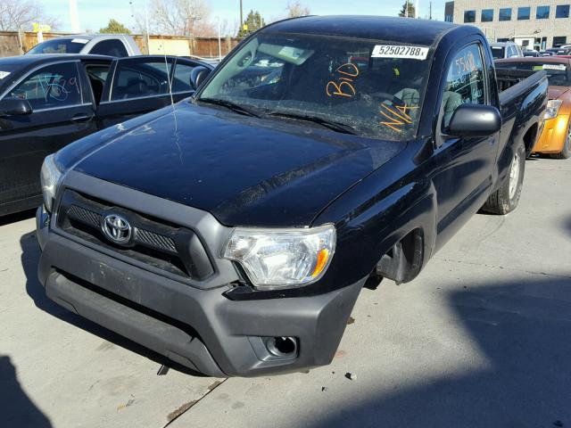 5TFNX4CN9DX026500 - 2013 TOYOTA TACOMA BLACK photo 2