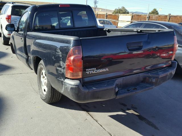 5TFNX4CN9DX026500 - 2013 TOYOTA TACOMA BLACK photo 3