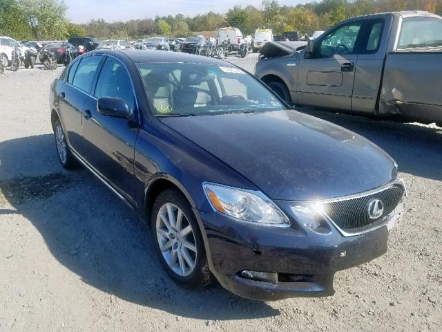 JTHCH96S360020463 - 2006 LEXUS GS 300 BLUE photo 1