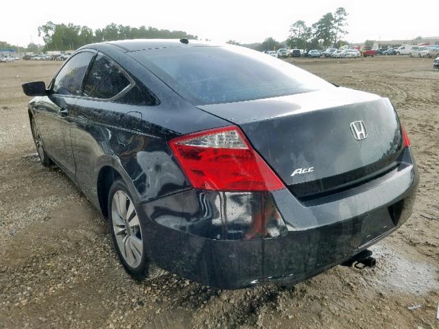 1HGCS1B88AA013477 - 2010 HONDA ACCORD EXL BLACK photo 3