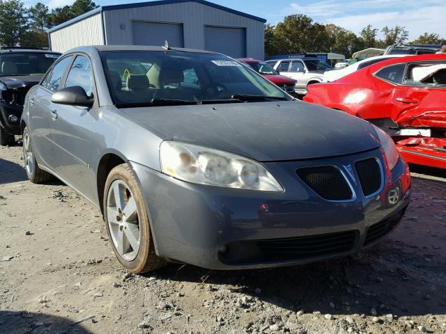 1G2ZH57N494219732 - 2009 PONTIAC G6 GT GRAY photo 1