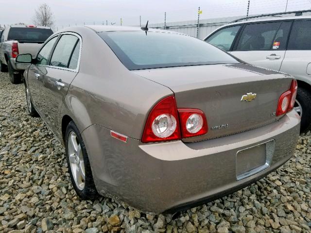 1G1ZK57BX8F258534 - 2008 CHEVROLET MALIBU LTZ ოქროსფერი ფოტო 3