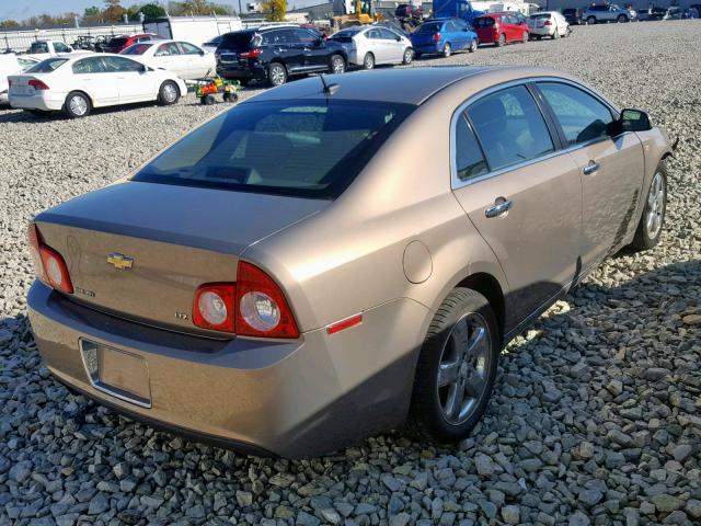 1G1ZK57BX8F258534 - 2008 CHEVROLET MALIBU LTZ ოქროსფერი ფოტო 4
