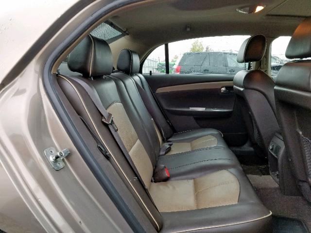 1G1ZK57BX8F258534 - 2008 CHEVROLET MALIBU LTZ ოქროსფერი ფოტო 6