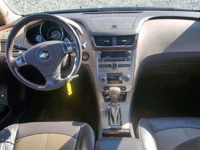 1G1ZK57BX8F258534 - 2008 CHEVROLET MALIBU LTZ ოქროსფერი ფოტო 9