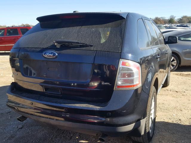 2FMDK38C79BA38053 - 2009 FORD EDGE SEL BLACK photo 4