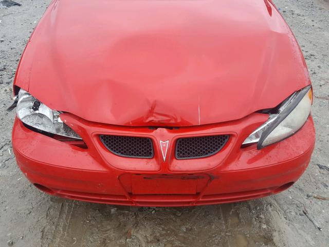 1G2NF52E14C237907 - 2004 PONTIAC GRAND AM S RED photo 7