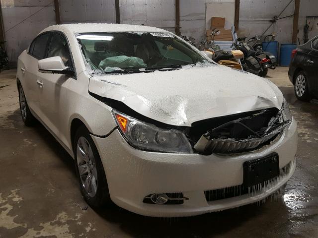 1G4GC5EDXBF285963 - 2011 BUICK LACROSSE C WHITE photo 1