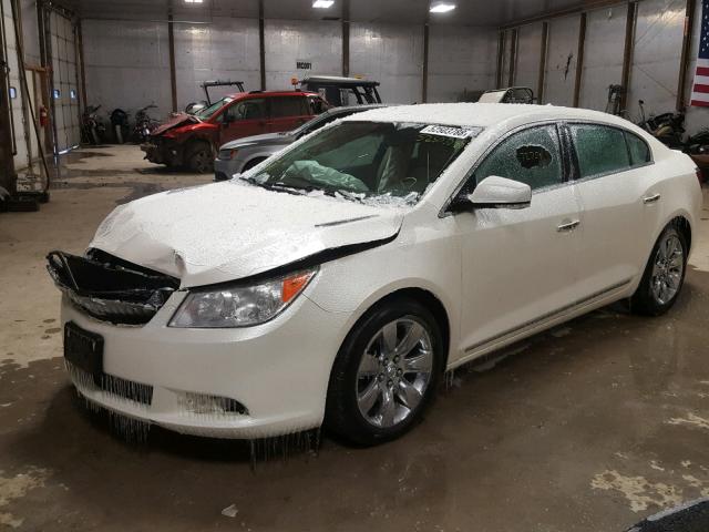 1G4GC5EDXBF285963 - 2011 BUICK LACROSSE C WHITE photo 9