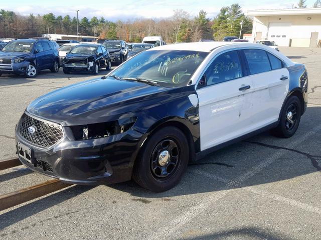 1FAHP2MKXGG110163 - 2016 FORD TAURUS POL BLACK photo 2