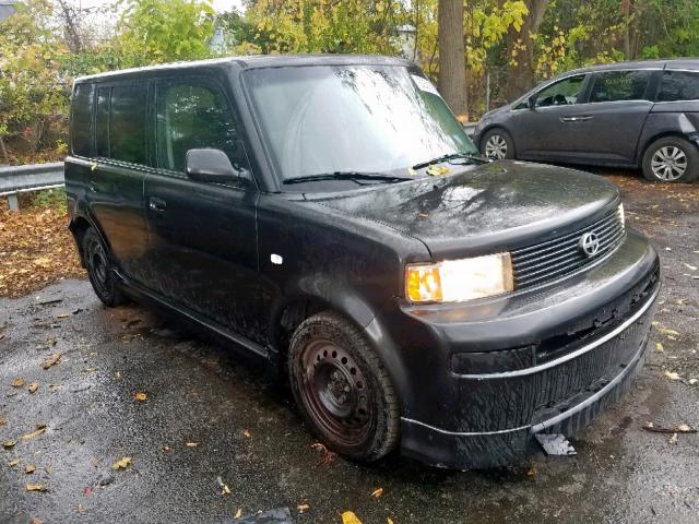 JTLKT324364085505 - 2006 TOYOTA SCION XB BLACK photo 1