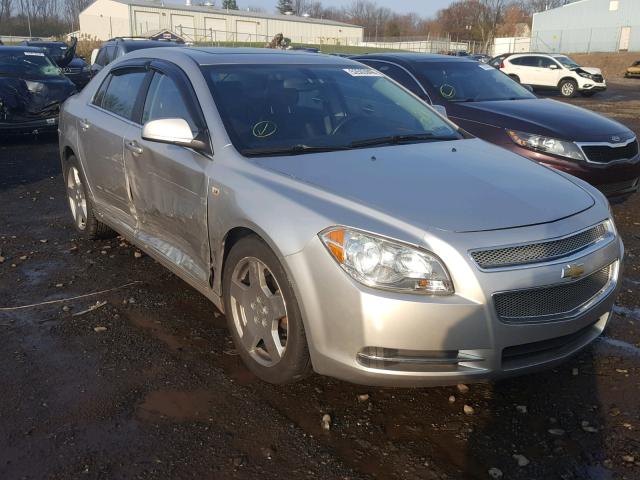 1G1ZJ57728F193340 - 2008 CHEVROLET MALIBU 2LT SILVER photo 1