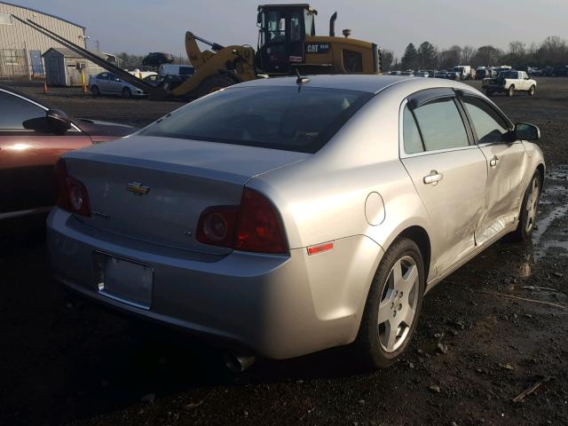 1G1ZJ57728F193340 - 2008 CHEVROLET MALIBU 2LT SILVER photo 4