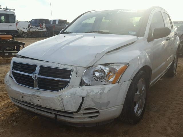 1B3HB48B08D753950 - 2008 DODGE CALIBER SX WHITE photo 2