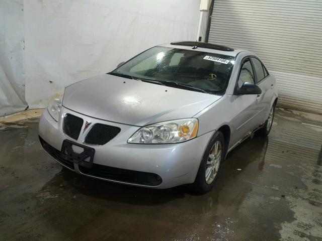 1G2ZH528454111946 - 2005 PONTIAC G6 GT SILVER photo 2