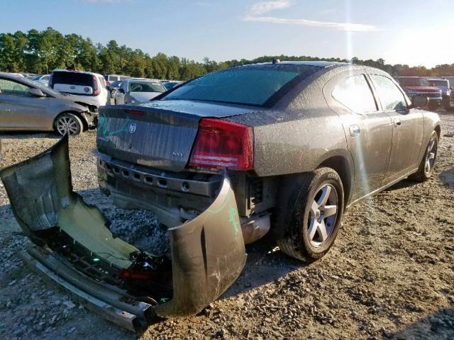 2B3KA33G58H275226 - 2008 DODGE CHARGER SX GRAY photo 4