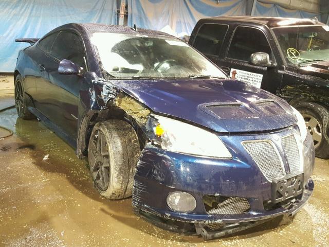 1G2ZM177184216419 - 2008 PONTIAC G6 GXP BLUE photo 1