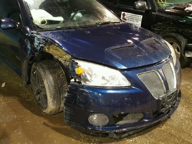 1G2ZM177184216419 - 2008 PONTIAC G6 GXP BLUE photo 9