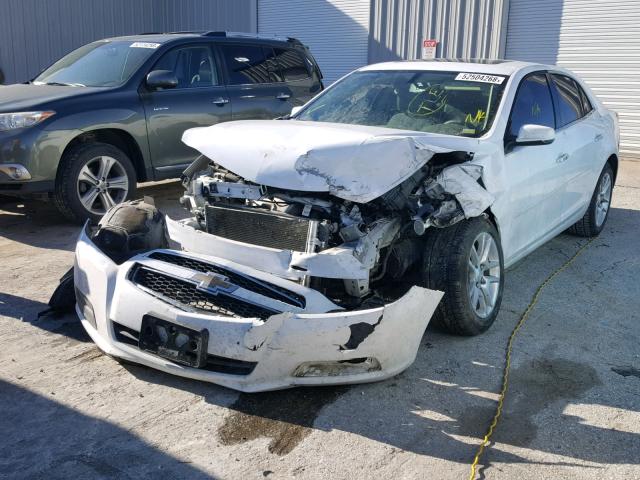 1G11C5SA6DF224285 - 2013 CHEVROLET MALIBU 1LT WHITE photo 2