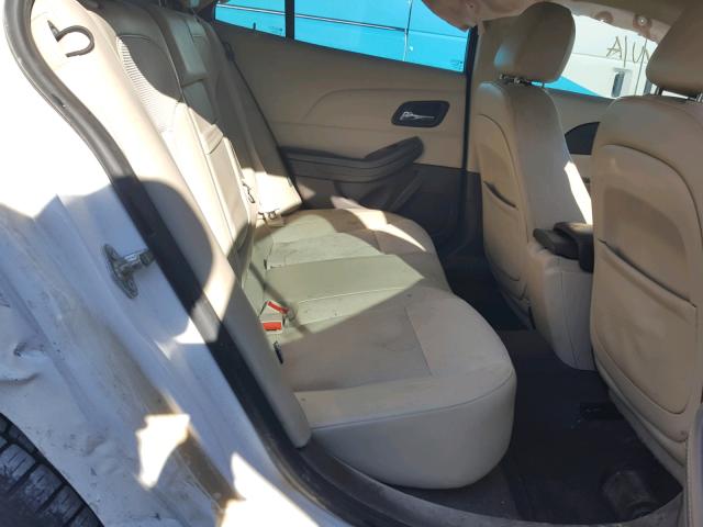 1G11C5SA6DF224285 - 2013 CHEVROLET MALIBU 1LT WHITE photo 6