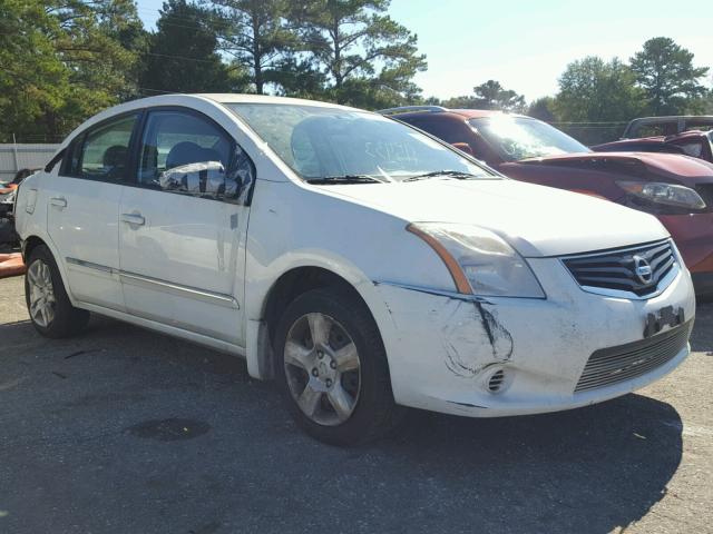 3N1AB6AP6BL698152 - 2011 NISSAN SENTRA 2.0 WHITE photo 1