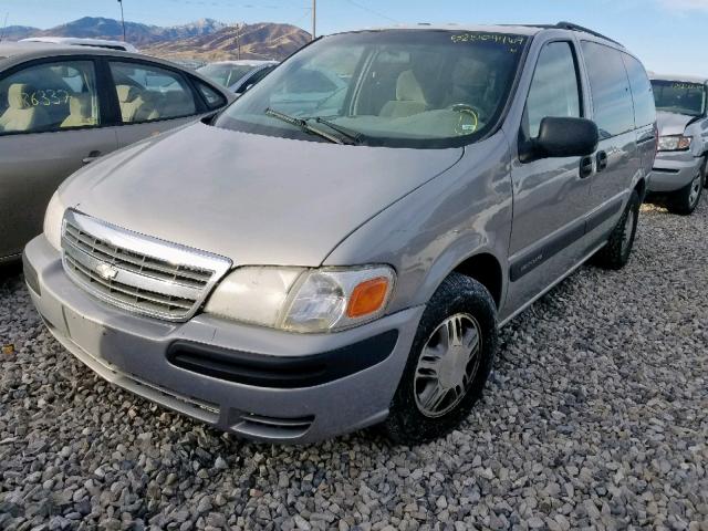 1GNDX03E01D202486 - 2001 CHEVROLET VENTURE SILVER photo 2