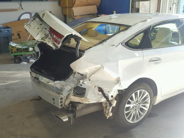 4T1BK1EB9GU217029 - 2016 TOYOTA AVALON XLE SILVER photo 9