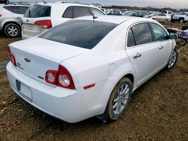 1G1ZE5EU4BF165656 - 2011 CHEVROLET MALIBU LTZ თეთრი ფოტო 4