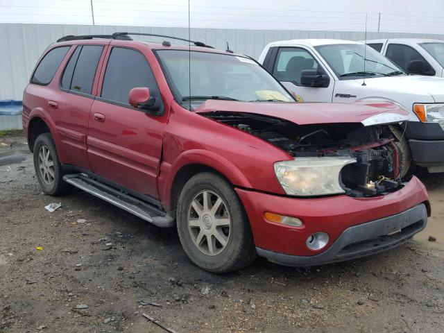 5GADS13S952309011 - 2005 BUICK RAINIER CX BURGUNDY photo 1