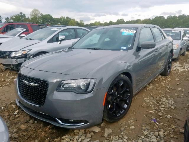 2C3CCABG5KH562614 - 2019 CHRYSLER 300 S GRAY photo 2