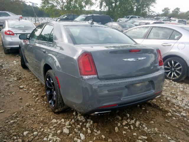 2C3CCABG5KH562614 - 2019 CHRYSLER 300 S GRAY photo 3