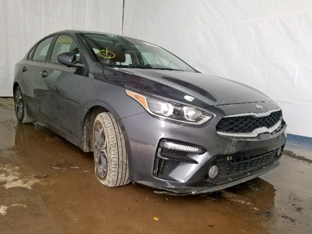 3KPF24ADXKE112330 - 2019 KIA FORTE FE GRAY photo 1