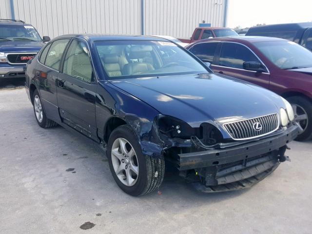 JT8BD69S850204779 - 2005 LEXUS GS 300 BLUE photo 1