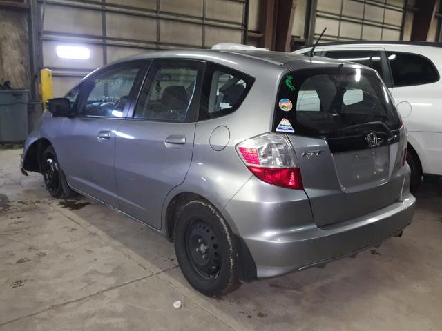 JHMGE87249S070817 - 2009 HONDA FIT SILVER photo 3