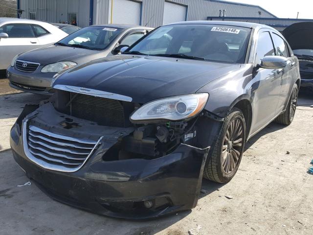 1C3CCBCB4CN242007 - 2012 CHRYSLER 200 LIMITE BLACK photo 2