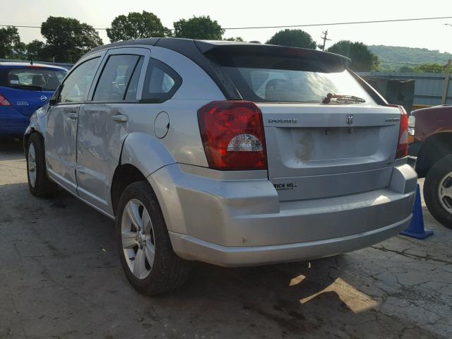 1B3CB4HA5AD656007 - 2010 DODGE CALIBER SX SILVER photo 3