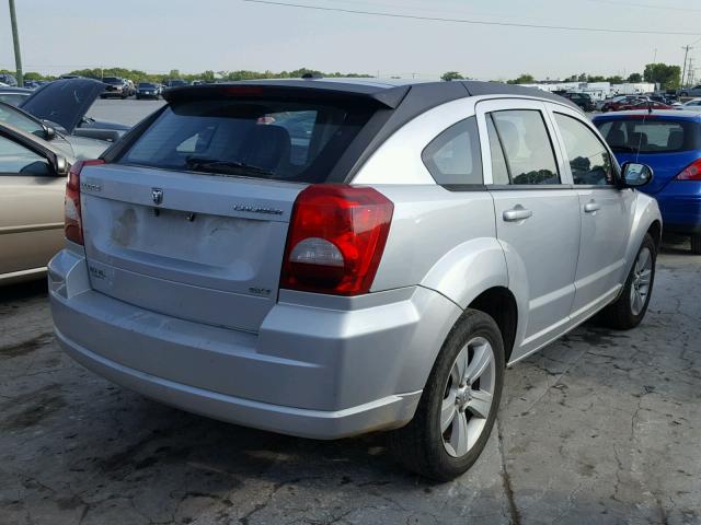 1B3CB4HA5AD656007 - 2010 DODGE CALIBER SX SILVER photo 4