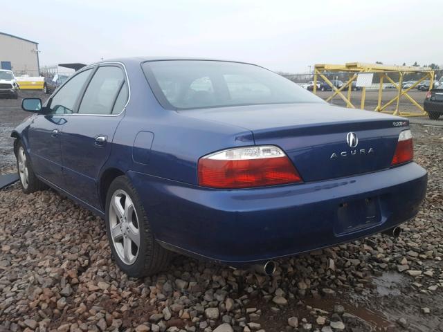 19UUA56872A049980 - 2002 ACURA 3.2TL TYPE BLUE photo 3