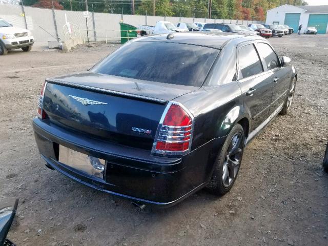 2C3KA73W26H149419 - 2006 CHRYSLER 300C SRT-8 BLACK photo 4