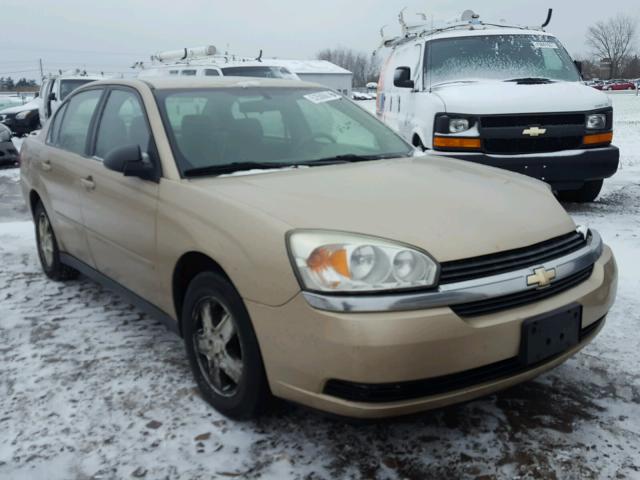 1G1ZT52875F226595 - 2005 CHEVROLET MALIBU LS BEIGE photo 1