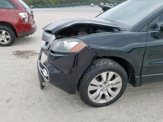 5J8TB2H26BA003038 - 2011 ACURA RDX BLACK photo 9