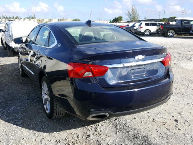 2G1125S31J9154283 - 2018 CHEVROLET IMPALA PRE BLUE photo 3