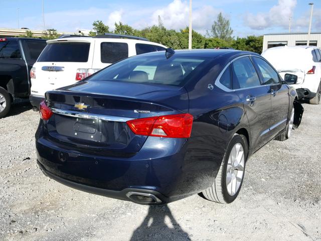 2G1125S31J9154283 - 2018 CHEVROLET IMPALA PRE BLUE photo 4