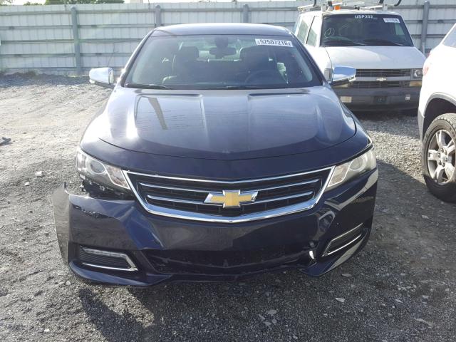 2G1125S31J9154283 - 2018 CHEVROLET IMPALA PRE BLUE photo 9