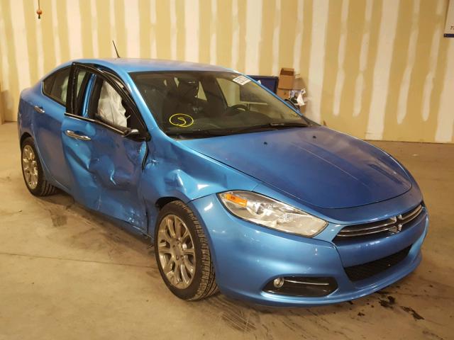 1C3CDFFA2GD820706 - 2016 DODGE DART SXT S BLUE photo 1