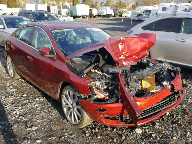 LYV402FMXGB099592 - 2016 VOLVO S60 PLATIN RED photo 1