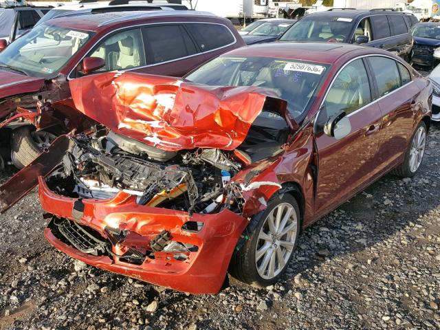 LYV402FMXGB099592 - 2016 VOLVO S60 PLATIN RED photo 2