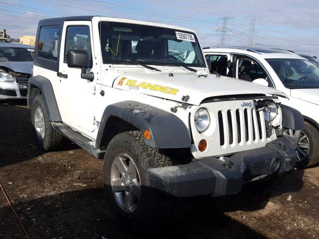 1J4AA2D14AL161252 - 2010 JEEP WRANGLER S WHITE photo 1