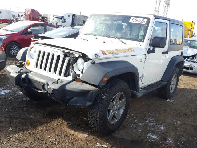 1J4AA2D14AL161252 - 2010 JEEP WRANGLER S WHITE photo 2